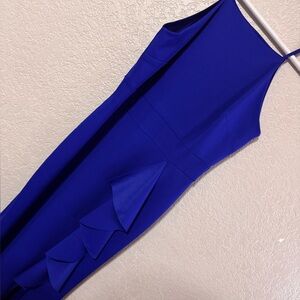 Elegant Blue Women's Dress
